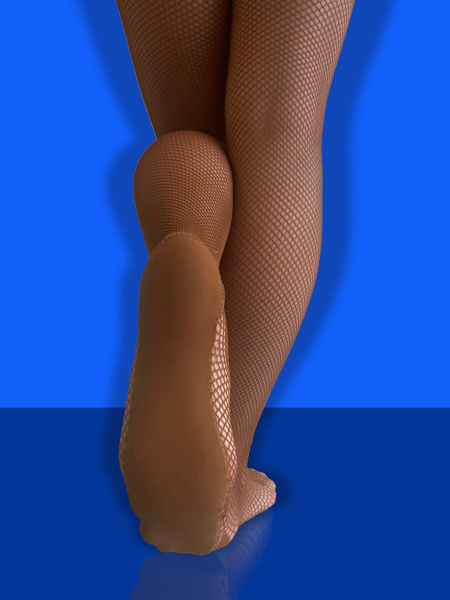 Dark Tan Pro Fishnet Tights