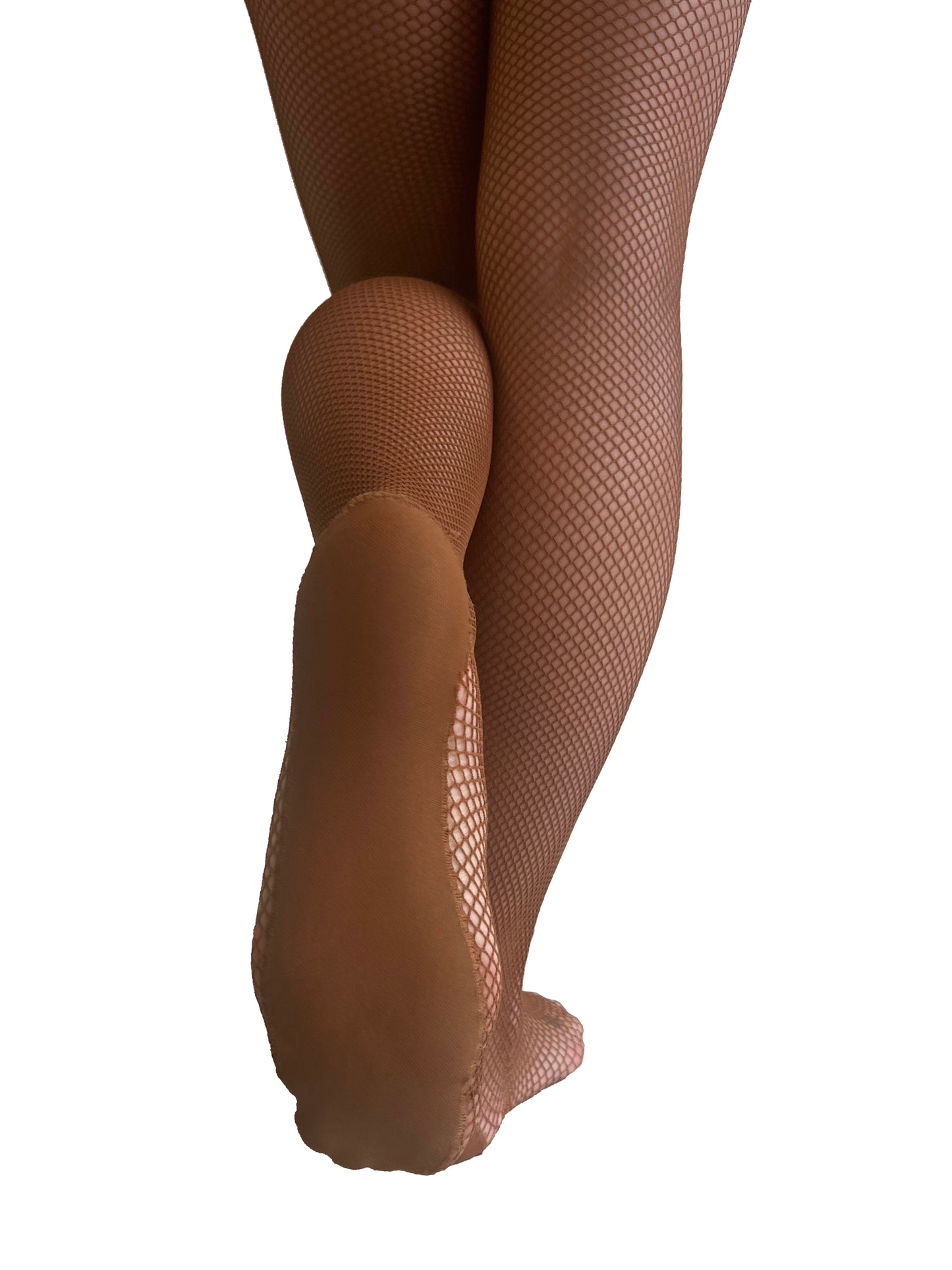 Dark Tan Pro Fishnet Tights